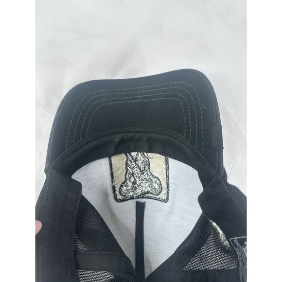 Top Level Trucker Embroidered Elephant Logo Green Snapback Adjustable - Picture 5 of 5